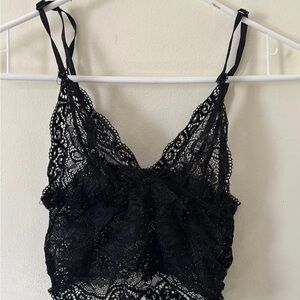 Aerie Black Lace Bralette
